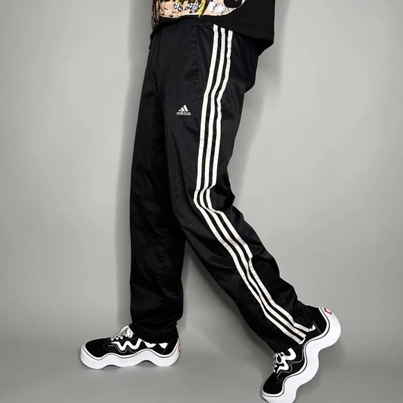 adidas Pants Vintage Adidas Three Stripe Track Pants 0s Y2k Poshmark